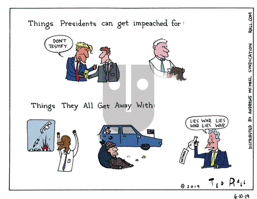 Ted Rall on Monday June 10, 2019 Comic Strip