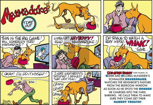 Marmaduke on Sunday October 22, 2017 Comic Strip