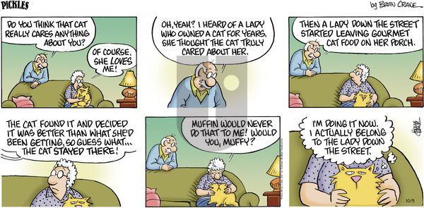 Pickles on Sunday October 5, 2025 Comic Strip