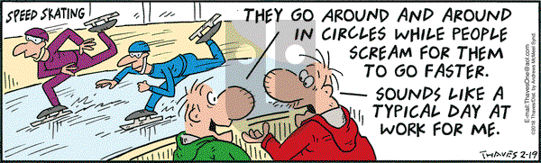 Frank and Ernest on Monday February 19, 2018 Comic Strip
