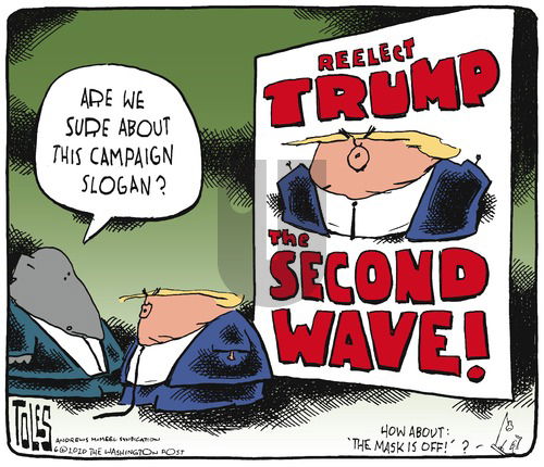 Tom Toles on Sunday June 21, 2020 Comic Strip