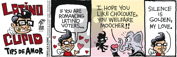 La Cucaracha on Wednesday February 13, 2013 Comic Strip