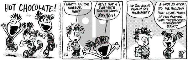 Heart of the City on Monday April 2, 2018 Comic Strip