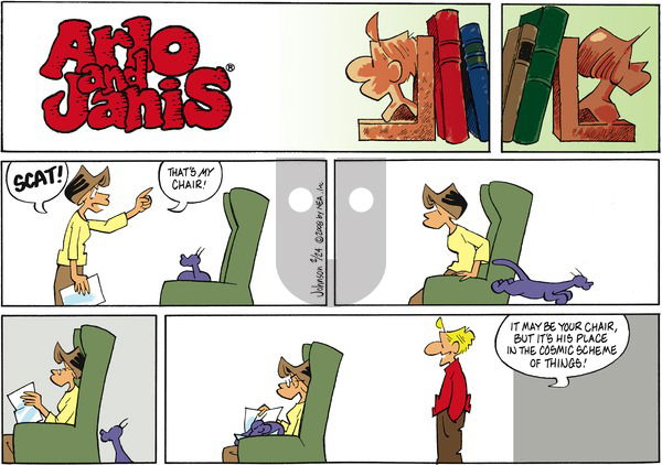 Arlo and Janis on Sunday February 24, 2008 Comic Strip