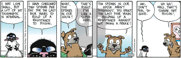 Get Fuzzy on Saturday May 18, 2013 Comic Strip