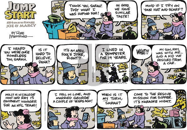 JumpStart on Sunday April 1, 2018 Comic Strip