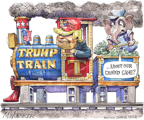 Matt Wuerker - Friday August 26, 2016 Comic Strip