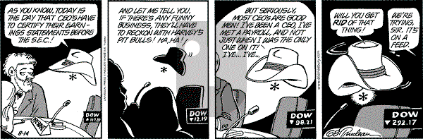 Doonesbury on Wednesday August 14, 2002 Comic Strip