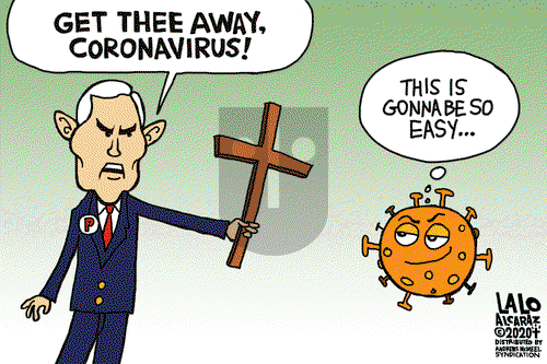 Lalo Alcaraz on Friday February 28, 2020 Comic Strip
