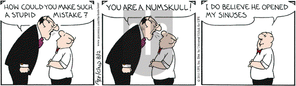 The Born Loser on Friday August 12, 2011 Comic Strip