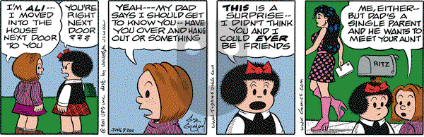 Nancy on Thursday June 9, 2011 Comic Strip