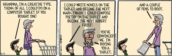 Grand Avenue on Wednesday May 9, 2012 Comic Strip
