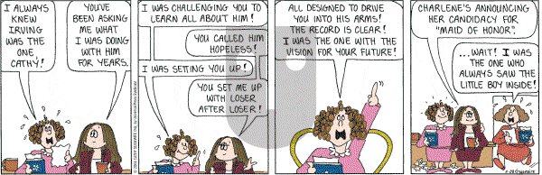 Cathy Classics - Saturday February 28, 2004 Comic Strip