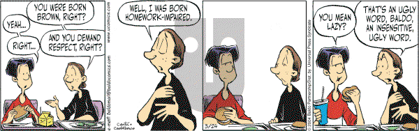 Baldo - Wednesday March 24, 2004 Comic Strip