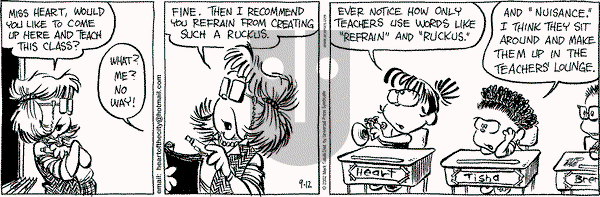 Heart of the City on Thursday September 12, 2002 Comic Strip