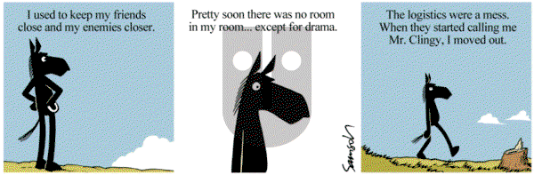 Dark Side of the Horse on Monday May 9, 2016 Comic Strip