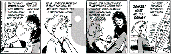 Doonesbury on Tuesday February 28, 1989 Comic Strip