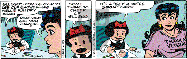 Nancy - Friday July 27, 2012 Comic Strip