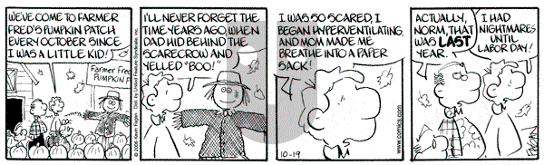 Drabble on Thursday October 19, 2006 Comic Strip