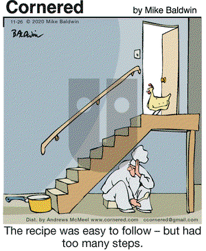 Cornered on Thursday November 26, 2020 Comic Strip