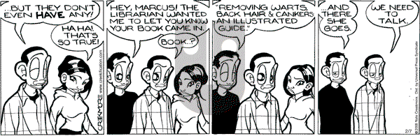 Maintaining on Thursday February 7, 2008 Comic Strip