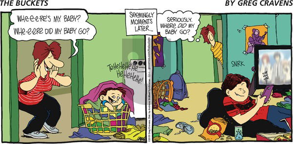 The Buckets on Sunday April 28, 2019 Comic Strip