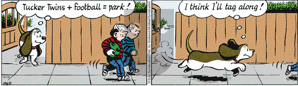 Fred Basset on Thursday October 19, 2017 Comic Strip