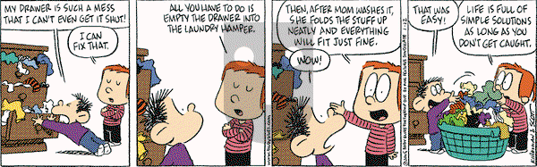 Baby Blues on Saturday January 22, 2005 Comic Strip