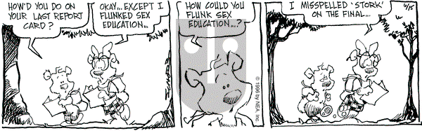 The Grizzwells on Saturday June 15, 1996 Comic Strip