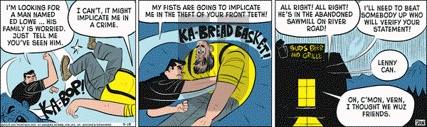 Rip Haywire on Wednesday September 18, 2019 Comic Strip