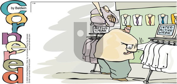 Cornered on Sunday November 26, 2000 Comic Strip