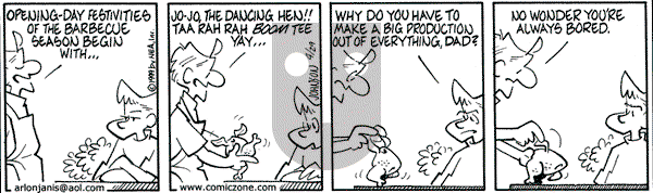 Arlo and Janis on Thursday April 29, 1999 Comic Strip