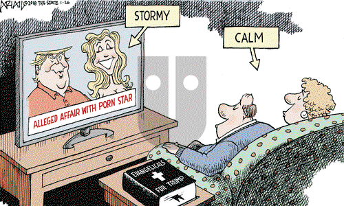 Robert Ariail on Friday January 26, 2018 Comic Strip