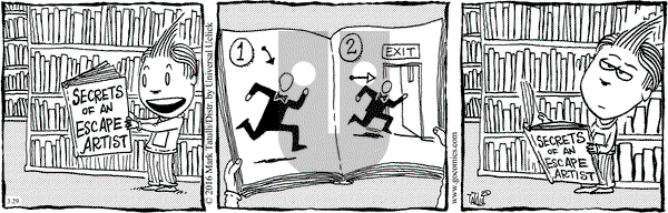 Lio on Tuesday March 29, 2016 Comic Strip