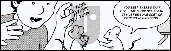 F Minus on Tuesday February 12, 2008 Comic Strip