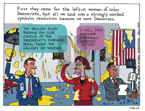Ted Rall on Monday July 22, 2019 Comic Strip