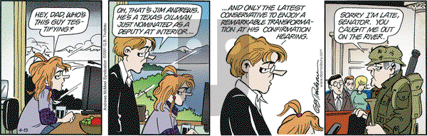 Doonesbury - Monday April 15, 2024 Comic Strip