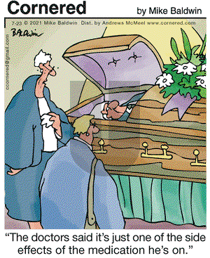 Cornered on Friday July 23, 2021 Comic Strip
