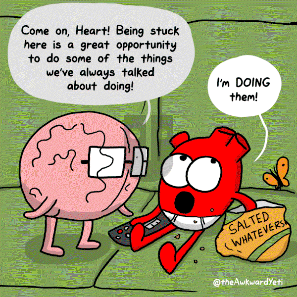 The Awkward Yeti on Monday June 15, 2020 Comic Strip