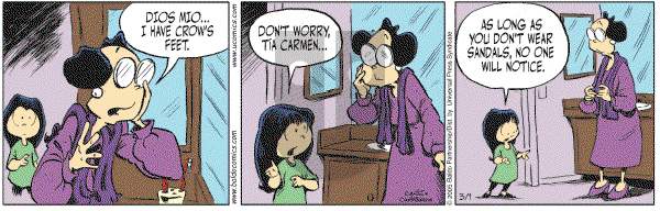 Baldo - Tuesday March 1, 2005 Comic Strip