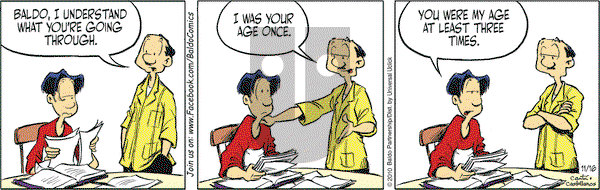 Baldo on Tuesday November 16, 2010 Comic Strip