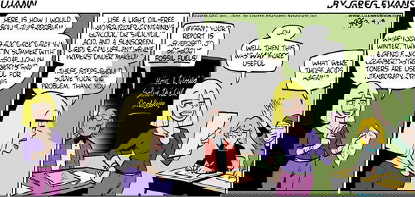 Luann on Sunday April 19, 2009 Comic Strip