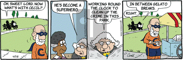 Lola on Thursday April 28, 2016 Comic Strip