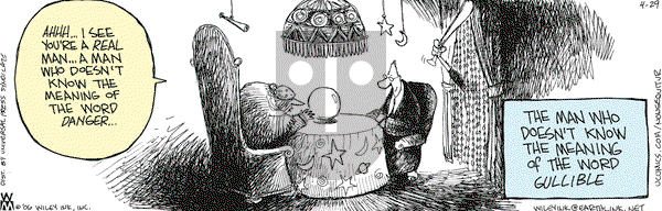 Non Sequitur on Saturday April 29, 2006 Comic Strip