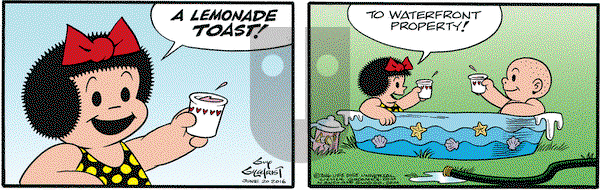Nancy on Monday June 20, 2016 Comic Strip