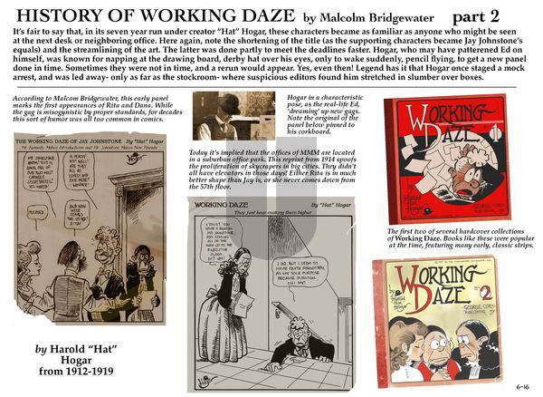 Working Daze - Sunday June 16, 2024 Comic Strip