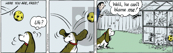 Fred Basset on Tuesday October 8, 2013 Comic Strip
