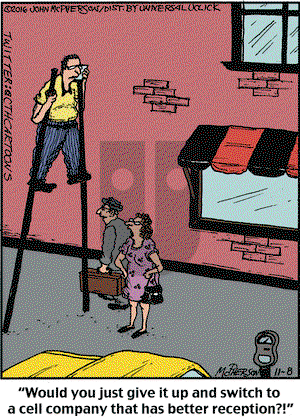 Close to Home on Tuesday November 8, 2016 Comic Strip