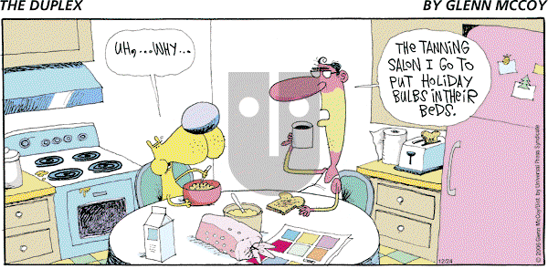 The Duplex on Sunday December 24, 2006 Comic Strip