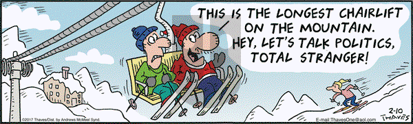 Frank and Ernest on Friday February 10, 2017 Comic Strip